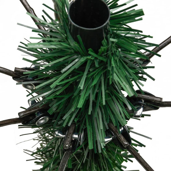 Die Saisontruhe Vidaxl Künstlicher klappbarer Weihnachtsbaum mit Ständer 120 cm Wayfair.de